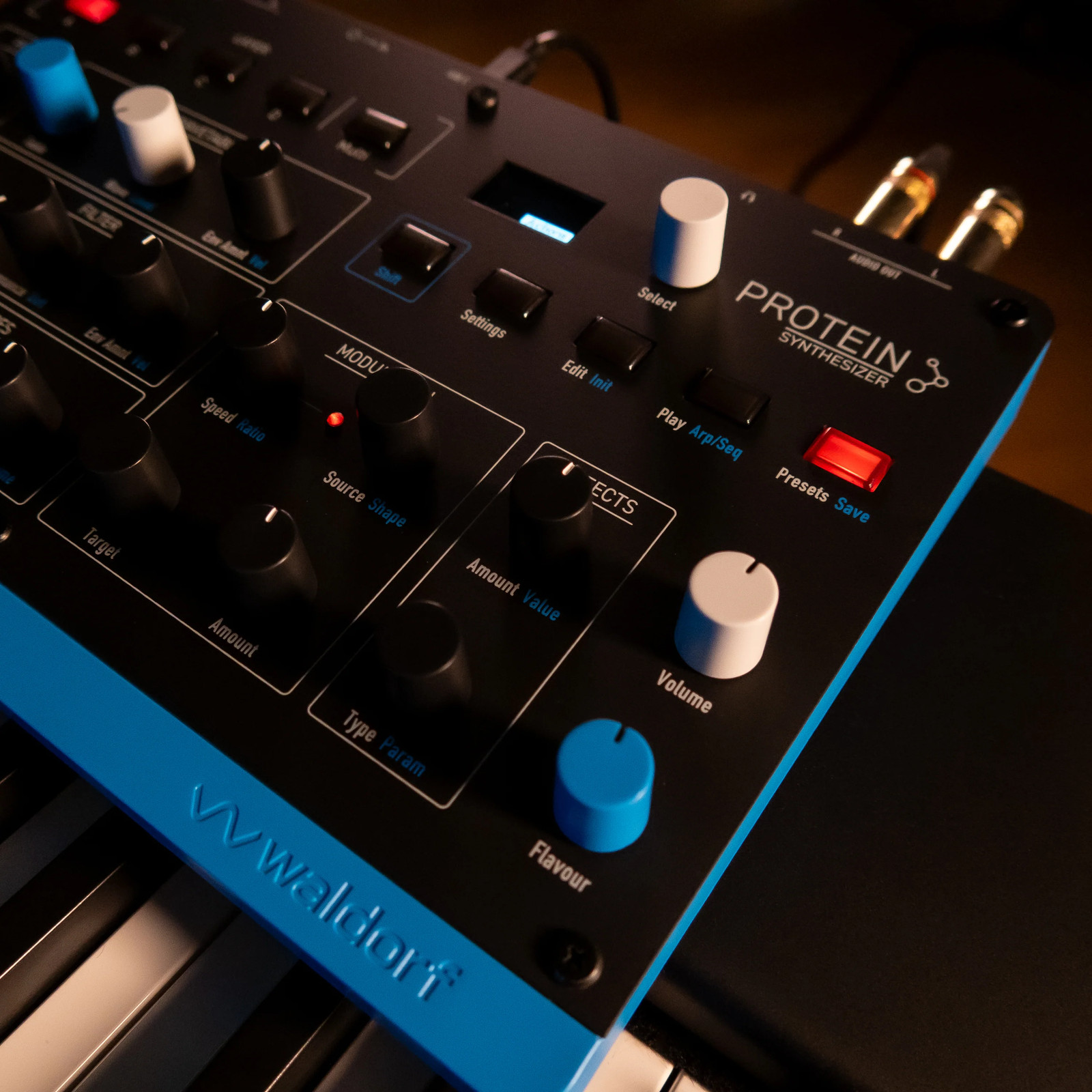 Waldorf Protein 8-Voice Desktop Wavetable Synthesizer