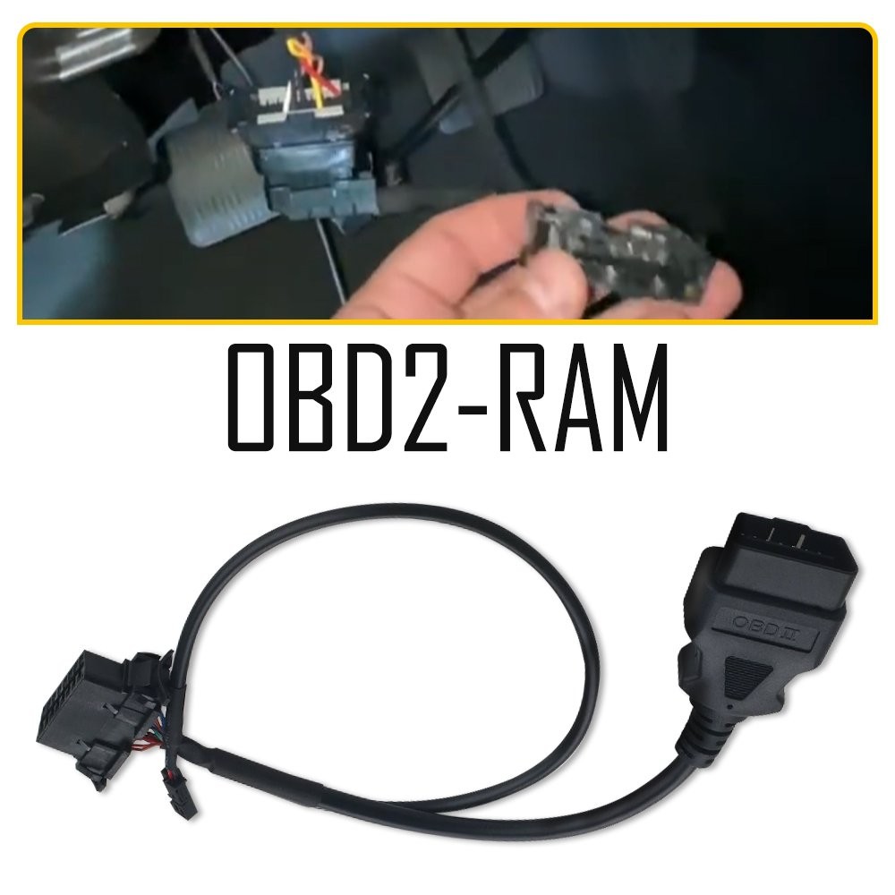 1pc OBD2 Cable New Fits For 2018-up Dodge Cummins Ram Bypass Security GateWay