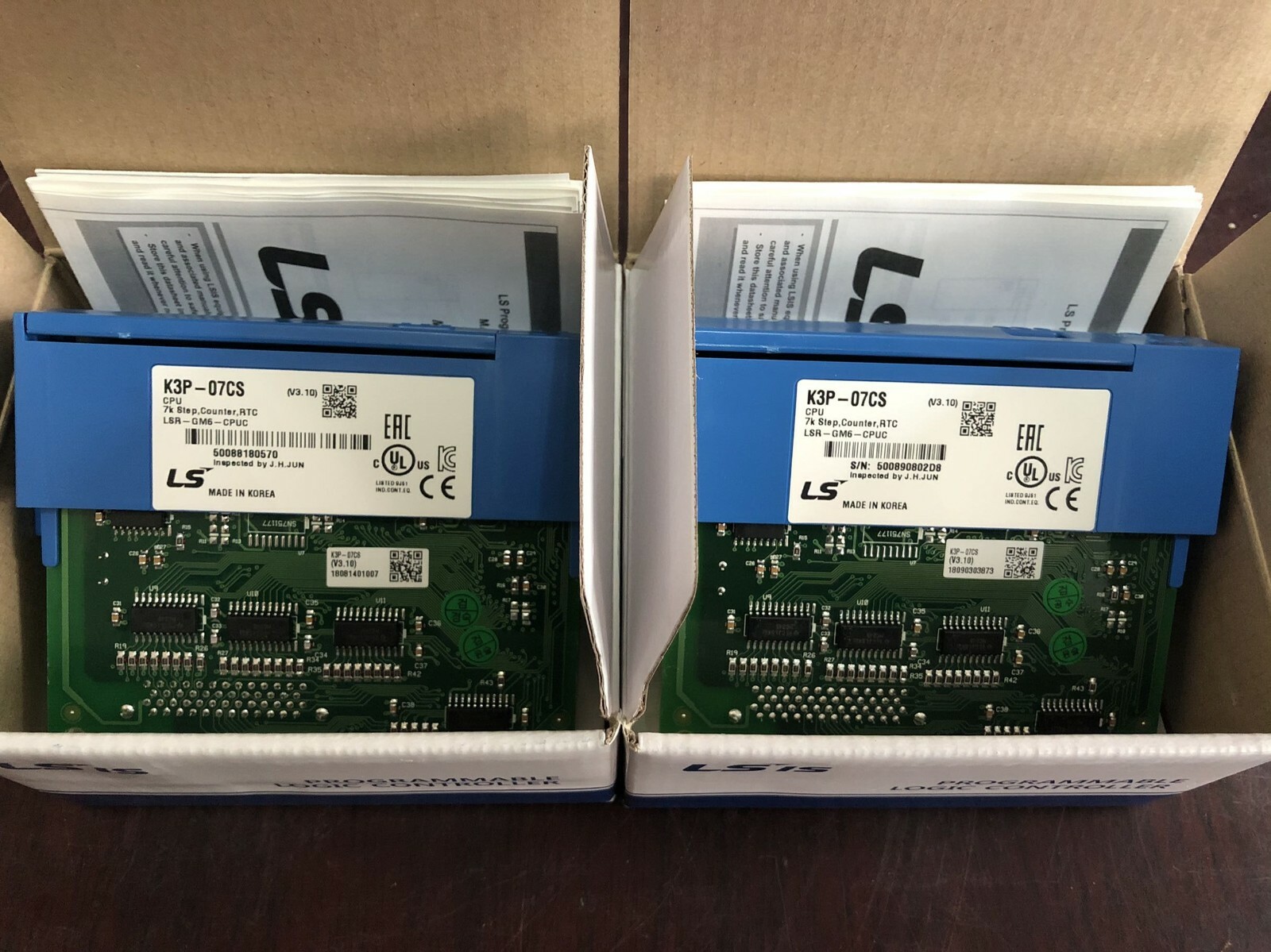 K3P-07CS LS PLC CPU module Good in condition for industry use
