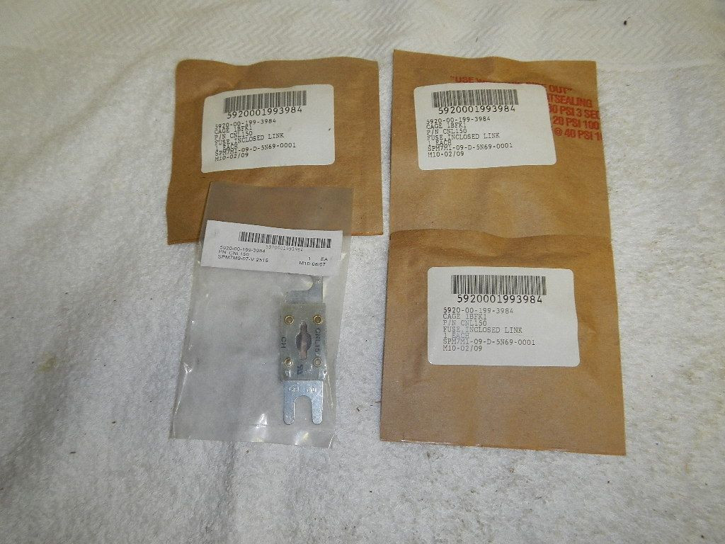 4 BRAND NEW LITTELFUSE ANL 150 Forklift Truck Fuses. 150 Amps 80 VDC