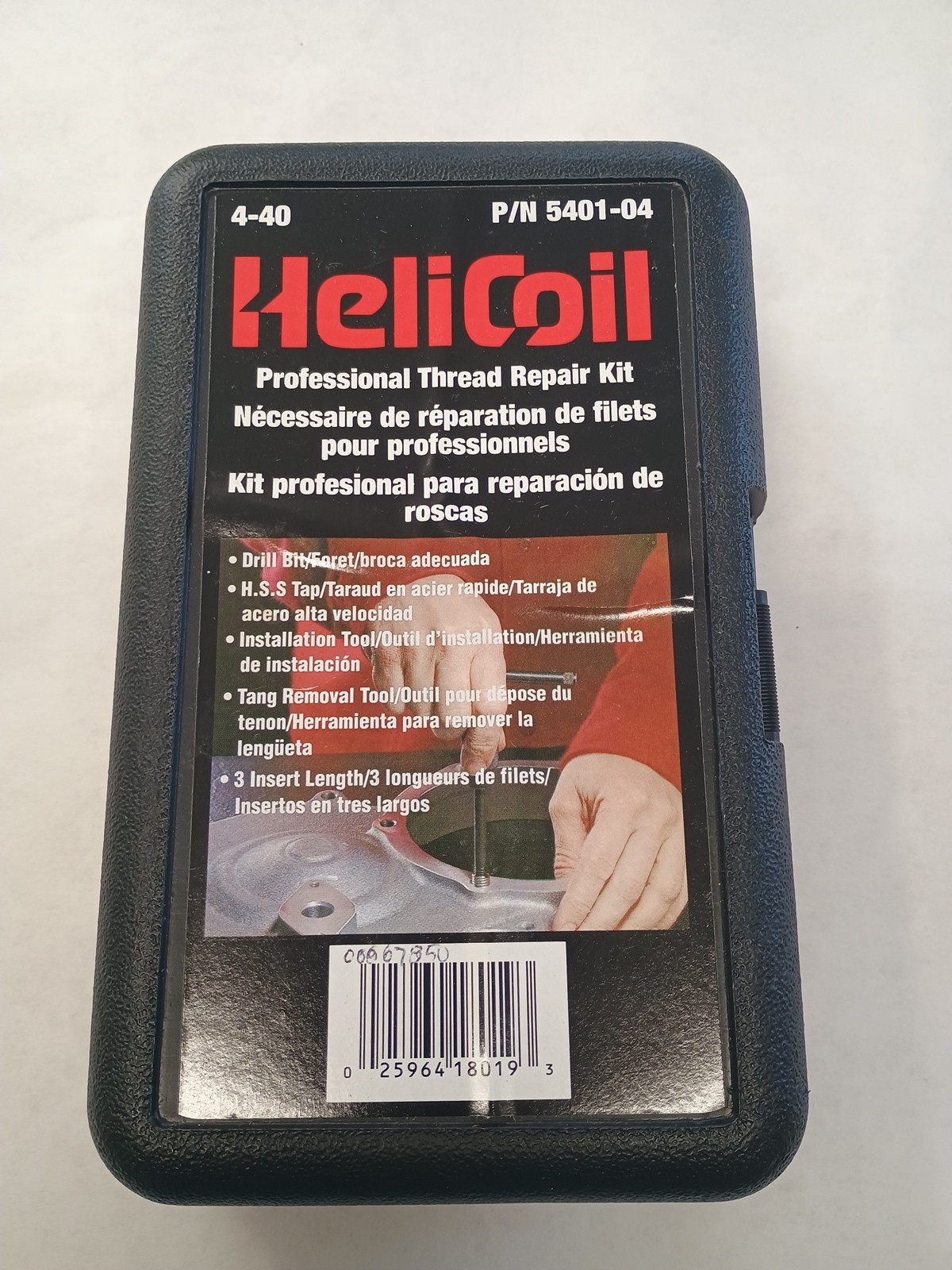 Helicoil Set 5401-04 4-40  Missing some heli-coils see pictures