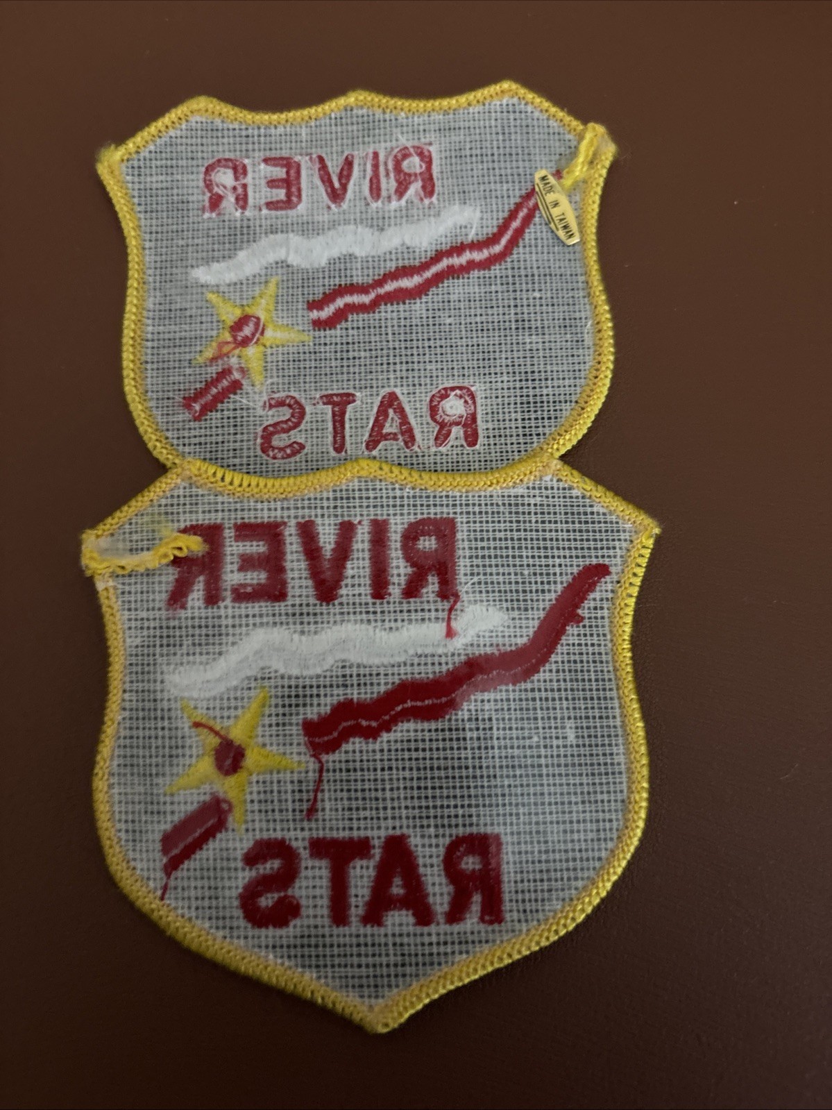 RIVER RATS Military Patch Lot of 2