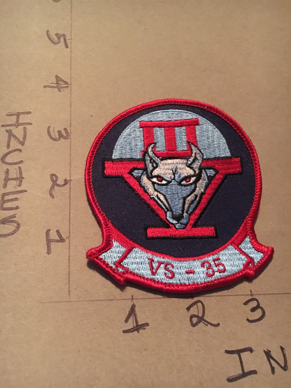 US Navy Airasron-35 VS-35 Anti-Submarine Squadron Patch 4/22/25