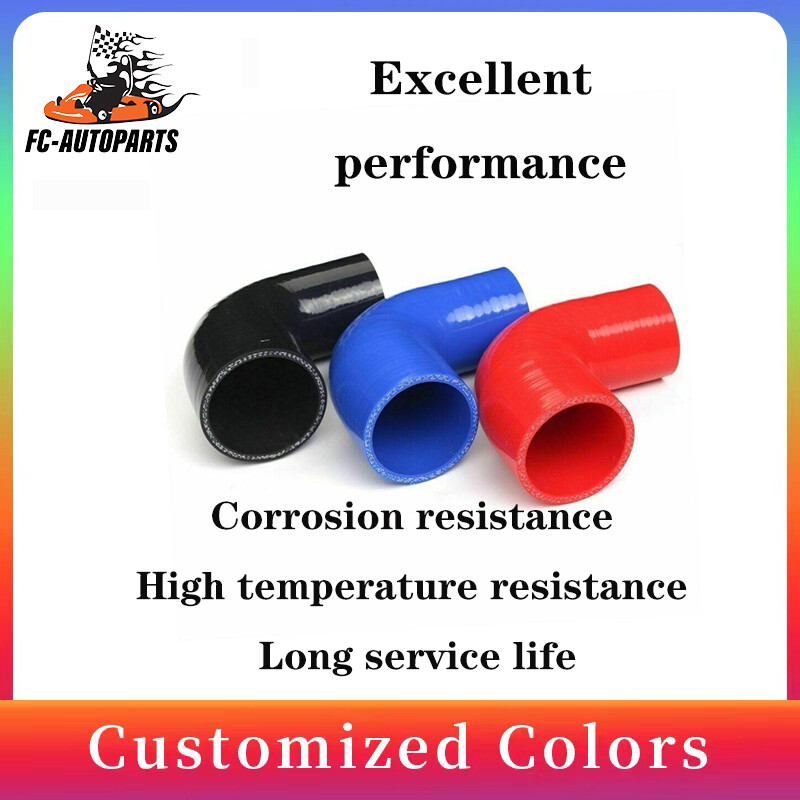 Elbow 90 Degree Hose Pipe Bend Coolant Radiator Air Water Silicone Hose 3-PLY
