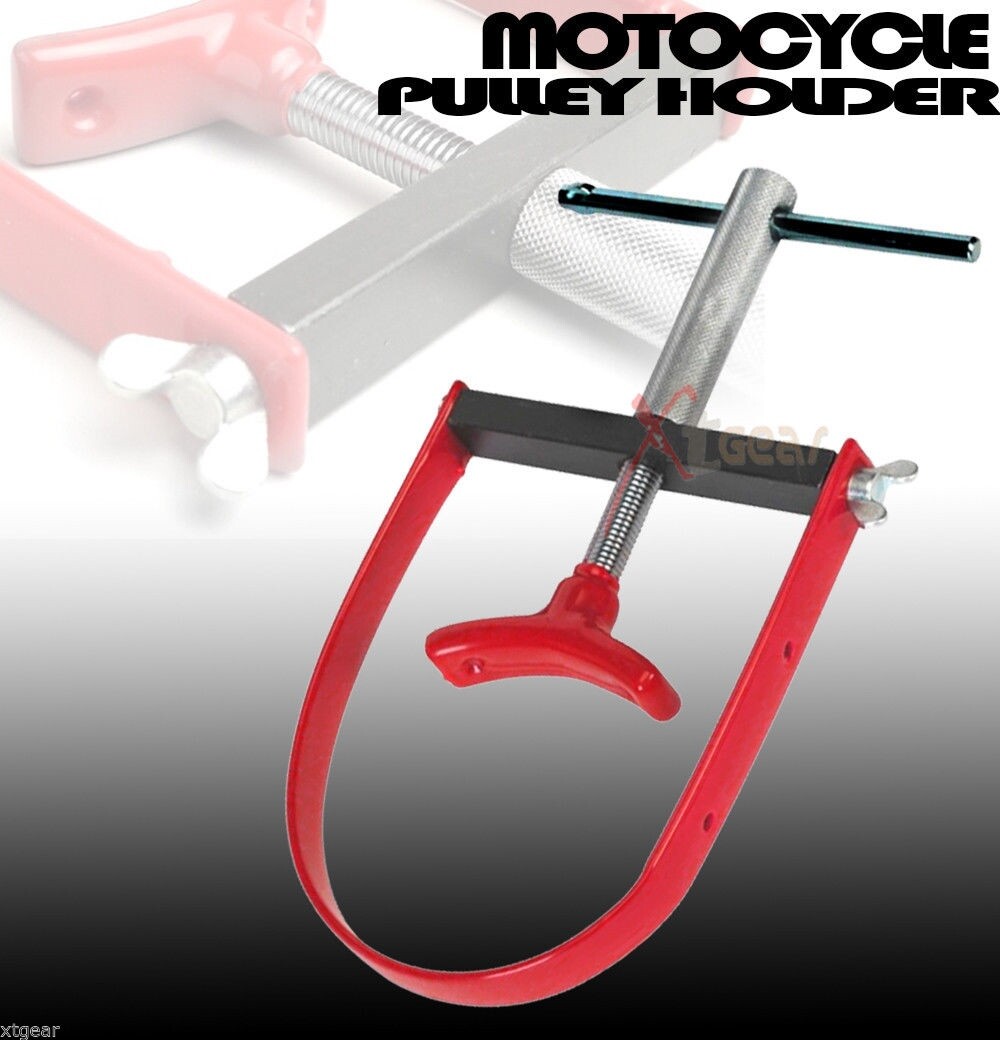 Adjustable Universal Flywheel Clutch Pulley Holder For Motorcycle Dirt Bikes ATV
