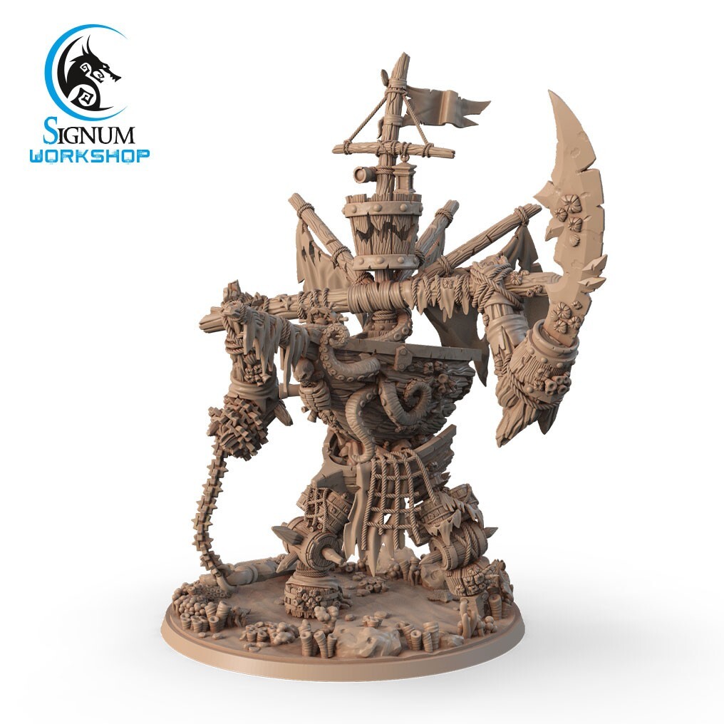 Shipyard Keeper Salvager - Monster - Signum Games - Fantasy Dungeons and Dragons