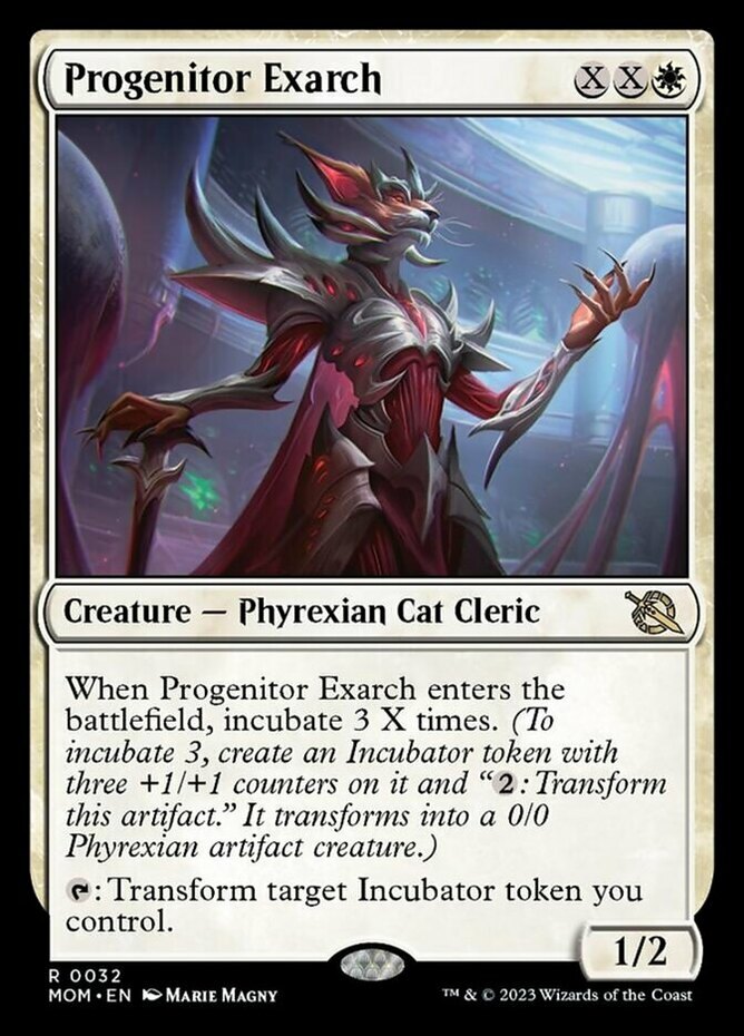 x1 Progenitor Exarch R MTG March of the Machine M/NM, English