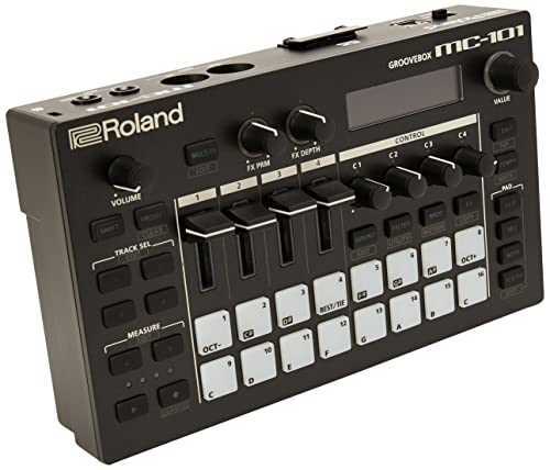 Roland MC-101 GROOVEBOX AIRA Digital Sampler Sequencer Black NEW