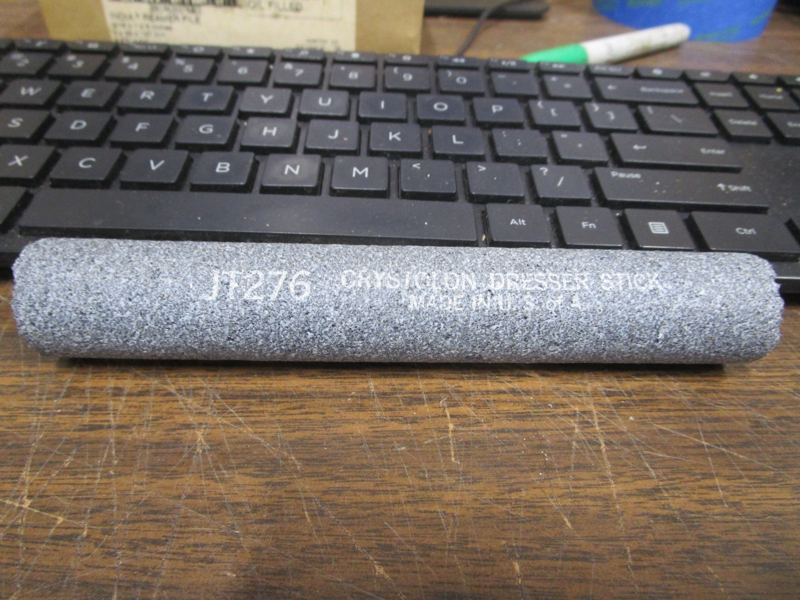 Norton JT276  6" X 1" Round Crystolon Dresser Stick Stone USA
