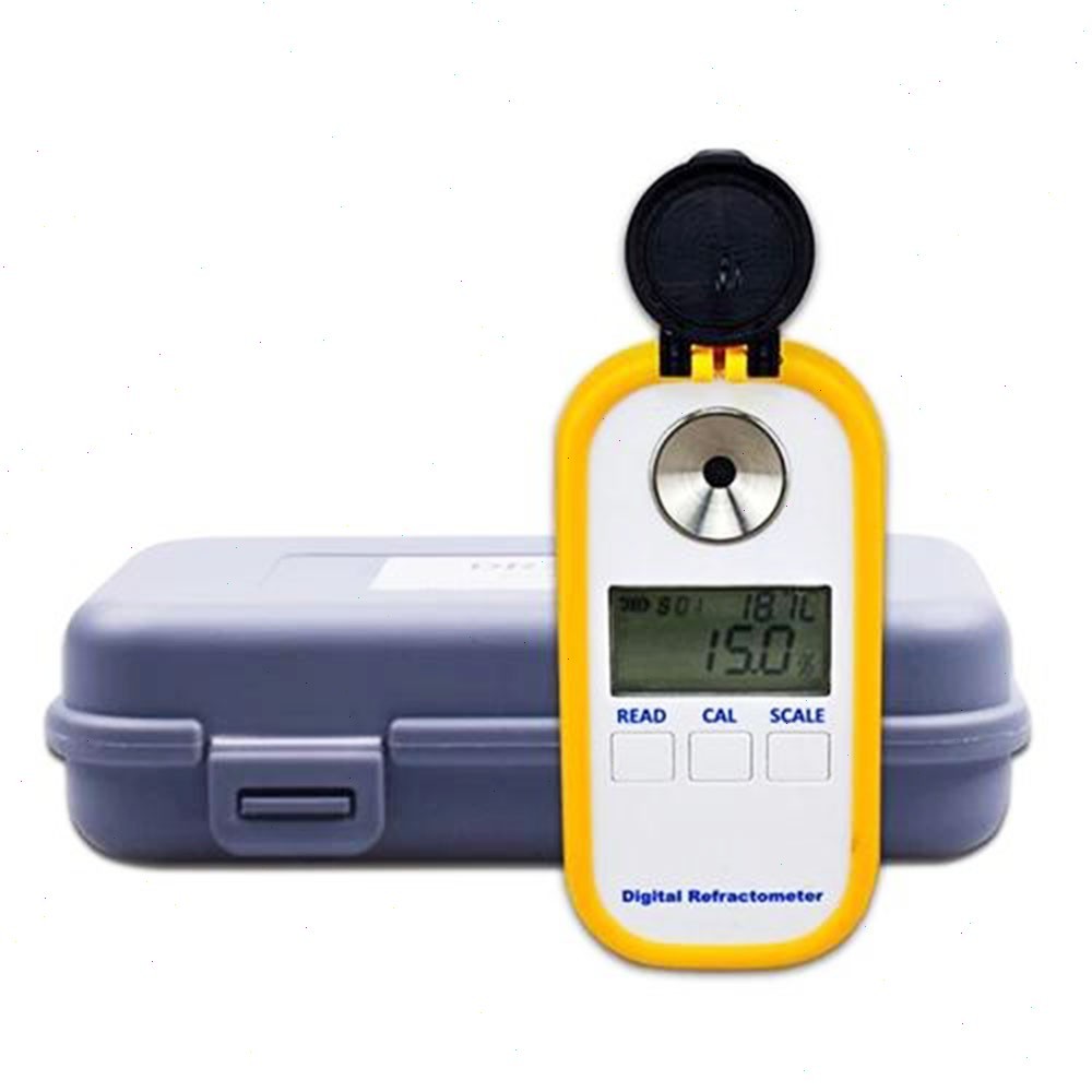 Portable Brix Meter with Measuring Accuracy ± 0.2% Brix Digital Refractometer