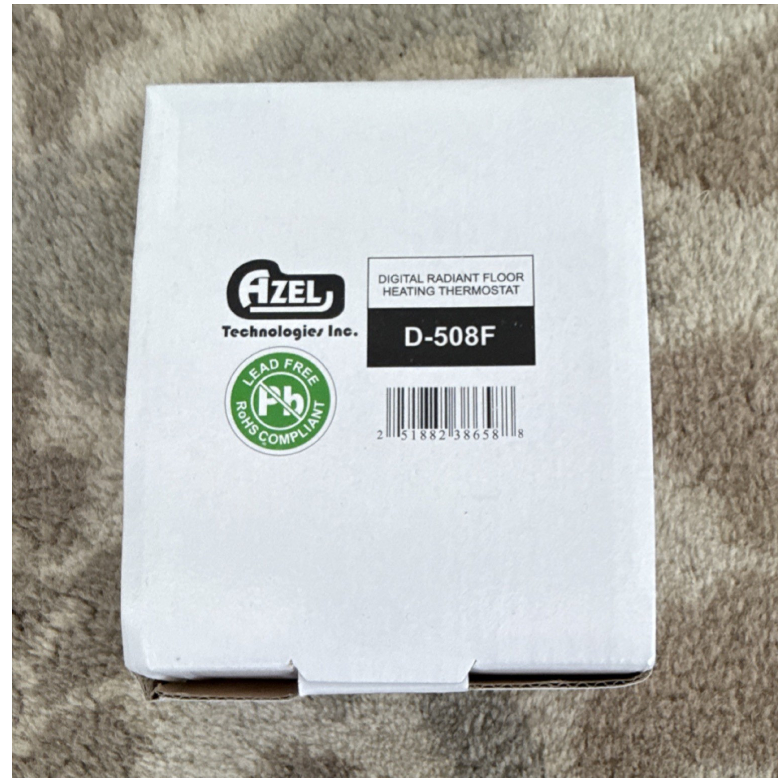 Azel Technologies D-508F Digital Radiant Floor Heating Thermostat