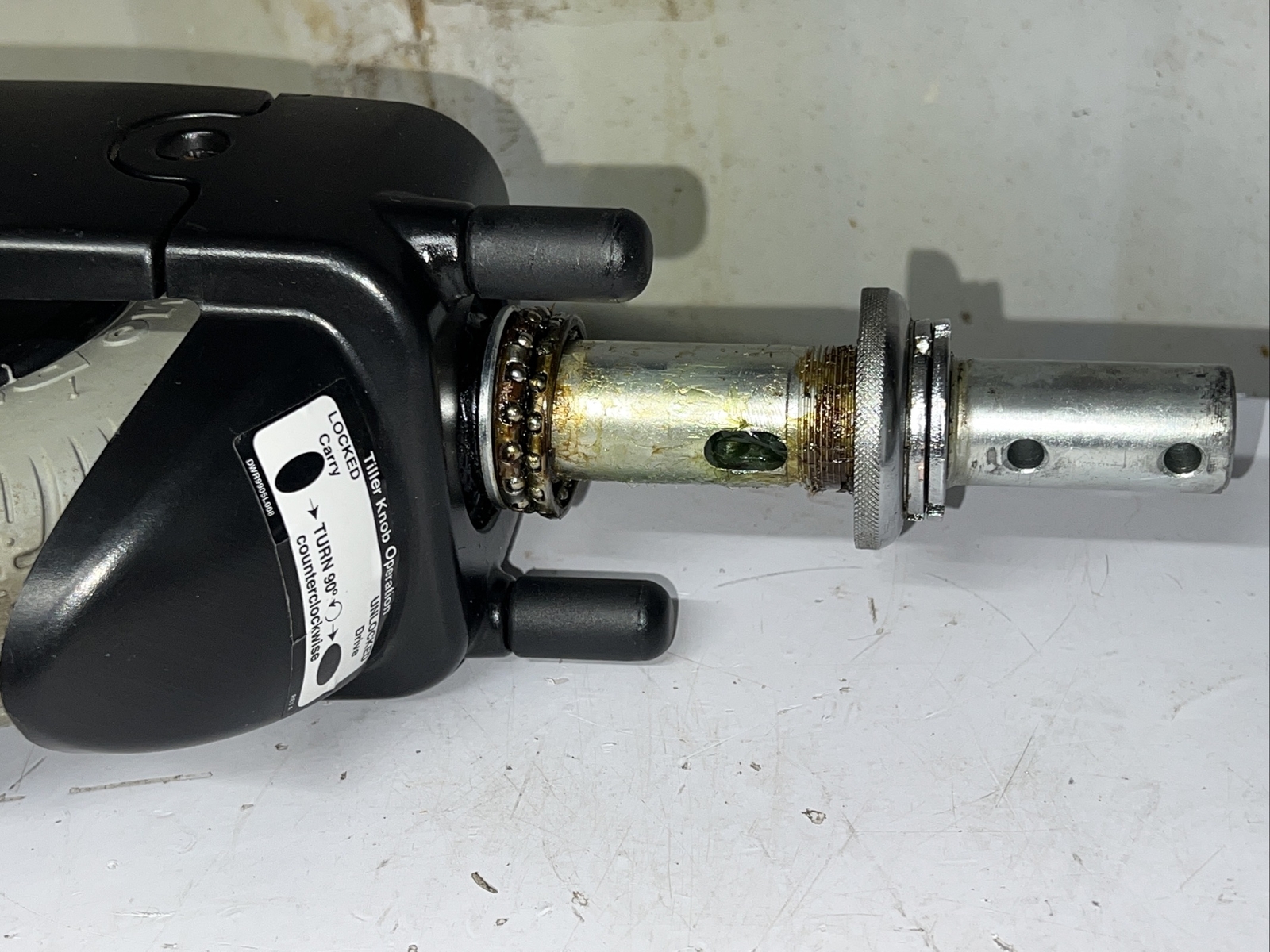 Pride Sonic Mobility Scooter FRONT WHEEL FORK BRACKET ASSEMBLY TILLER Parts
