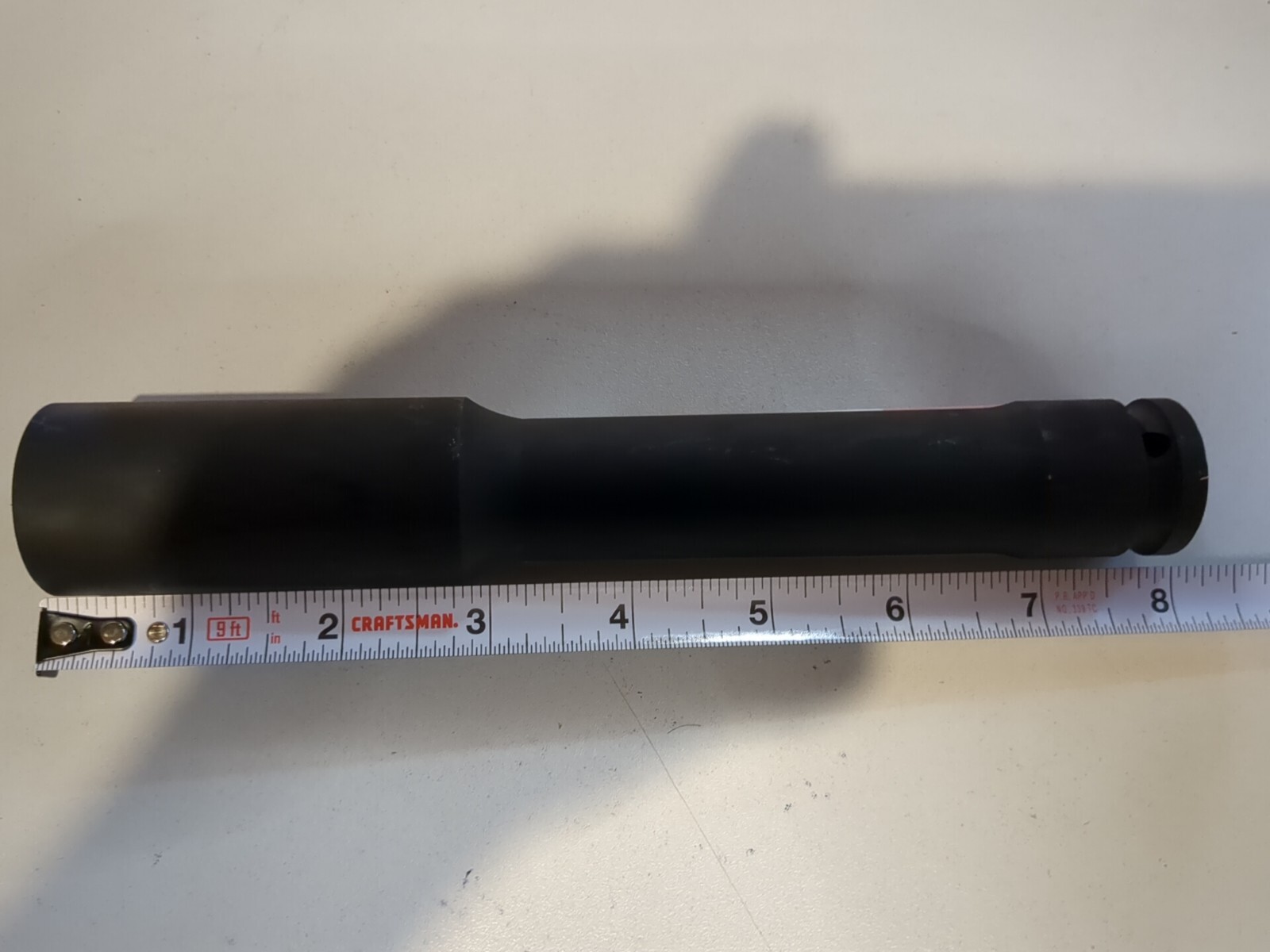 Nut Buster  1/2" Drive x 15/16" Nut, Extra Deep Impact Socket.  8'' long