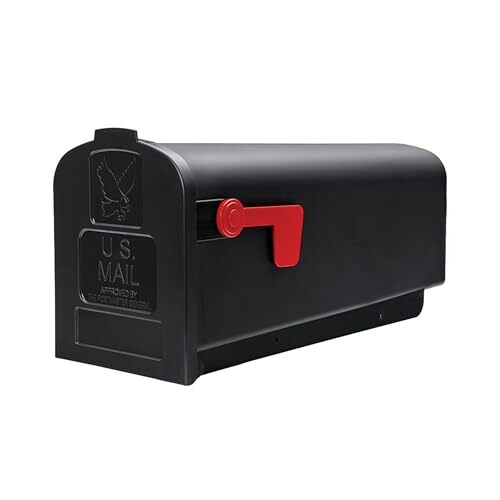 Architectural Mailboxes Parsons Medium Capacity, Plastic Post  Assorted Colors
