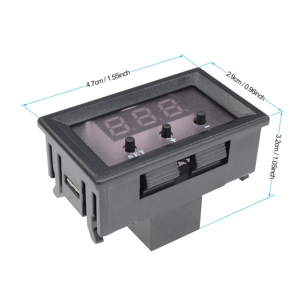 Digital 12V W1209 Thermostat Temperature Controller Switch Sensor 50-110°C +Case