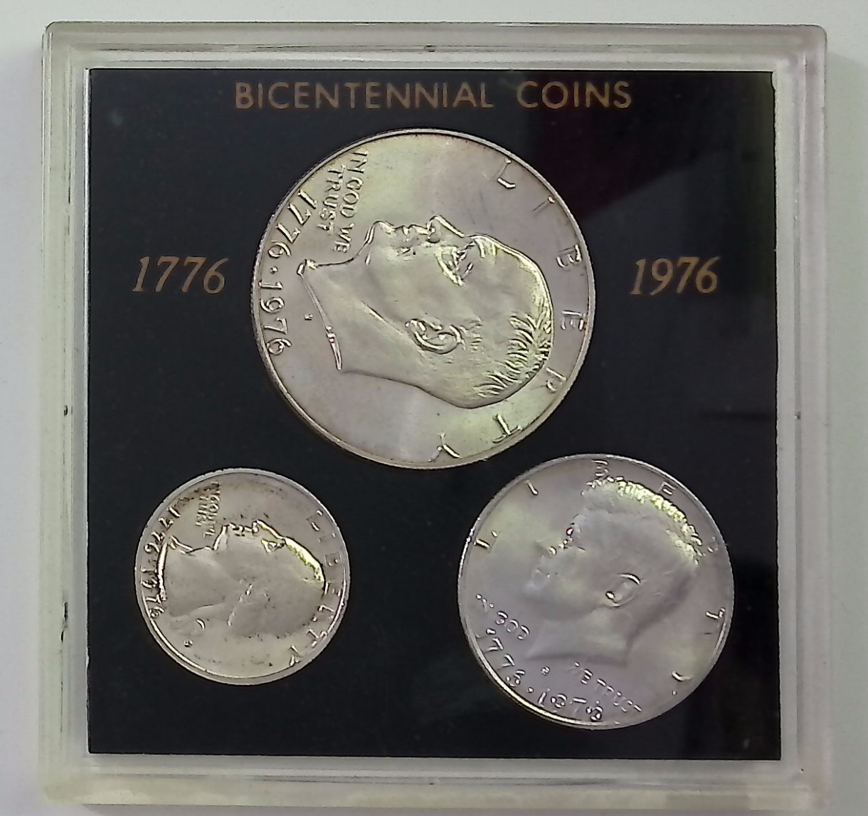 1976-S Bicentennial Coins Eisenhower Kennedy Washington