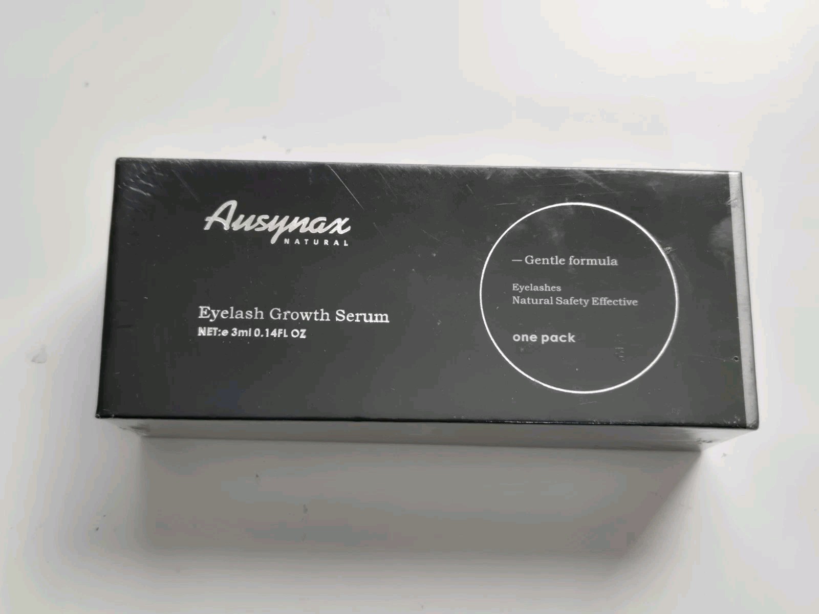 Ausynax Natural Eyelash Growth Serum Gentle Formula .14 fl oz New In Box