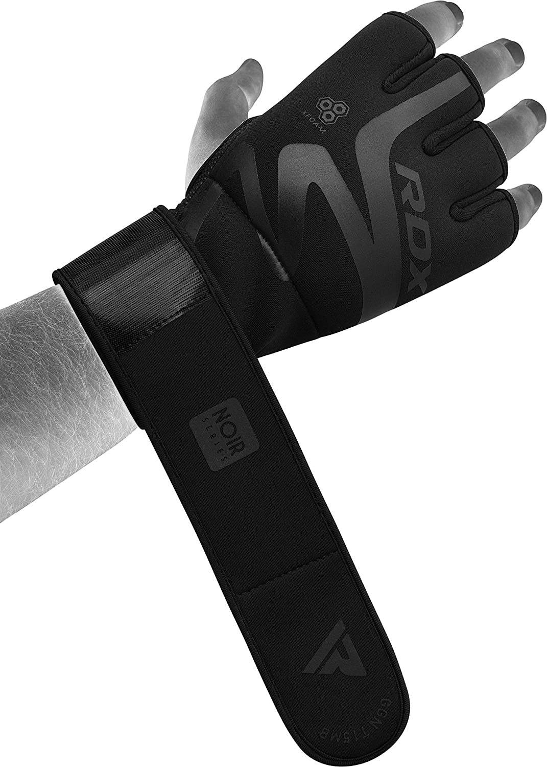 RDX Boxing Inner Gloves Hand Wraps Men Women, Hybrid Design Gym Weight Lifting