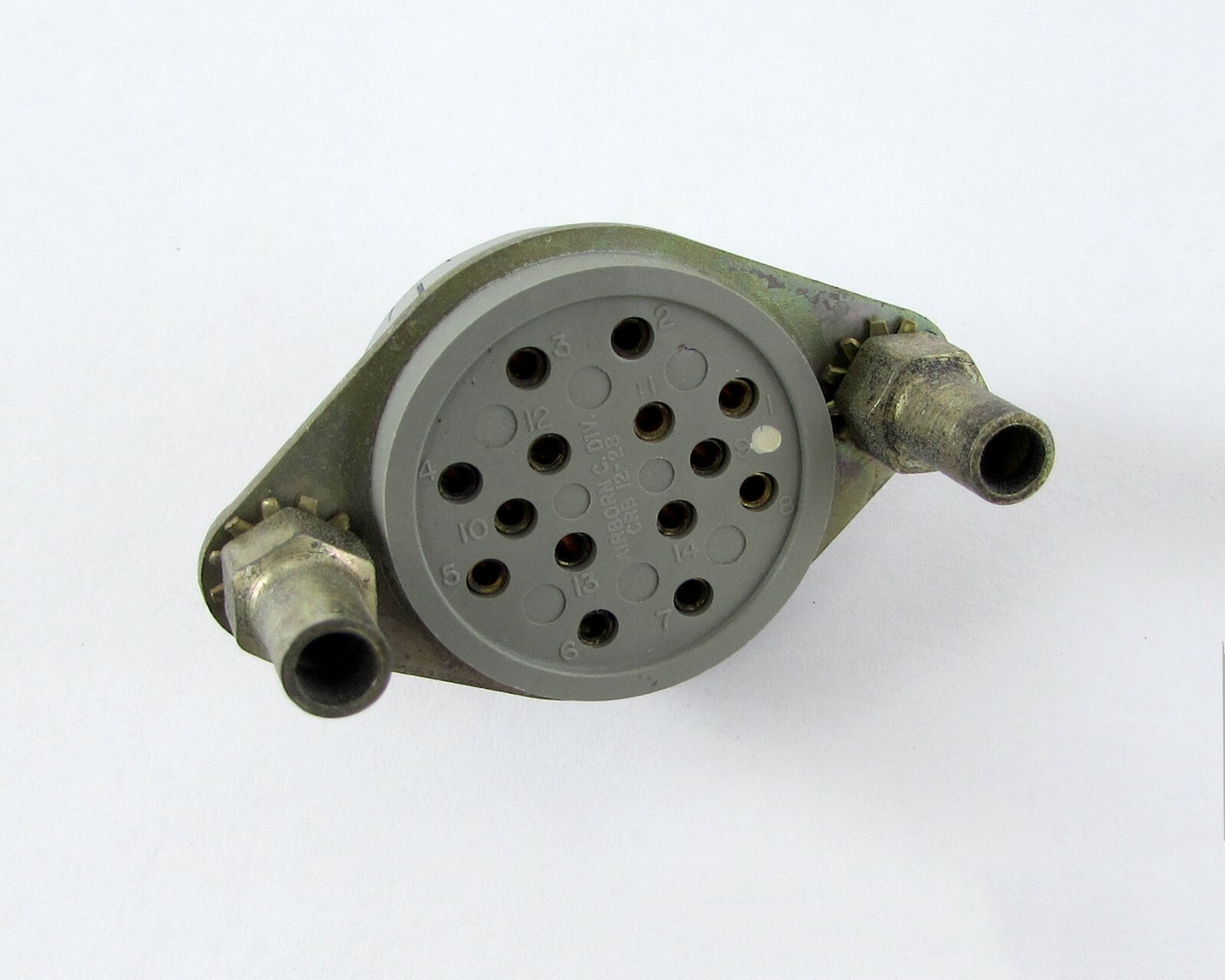 Lot of (3) Airborn Connector - Relay Socket - CRB12-2SA2