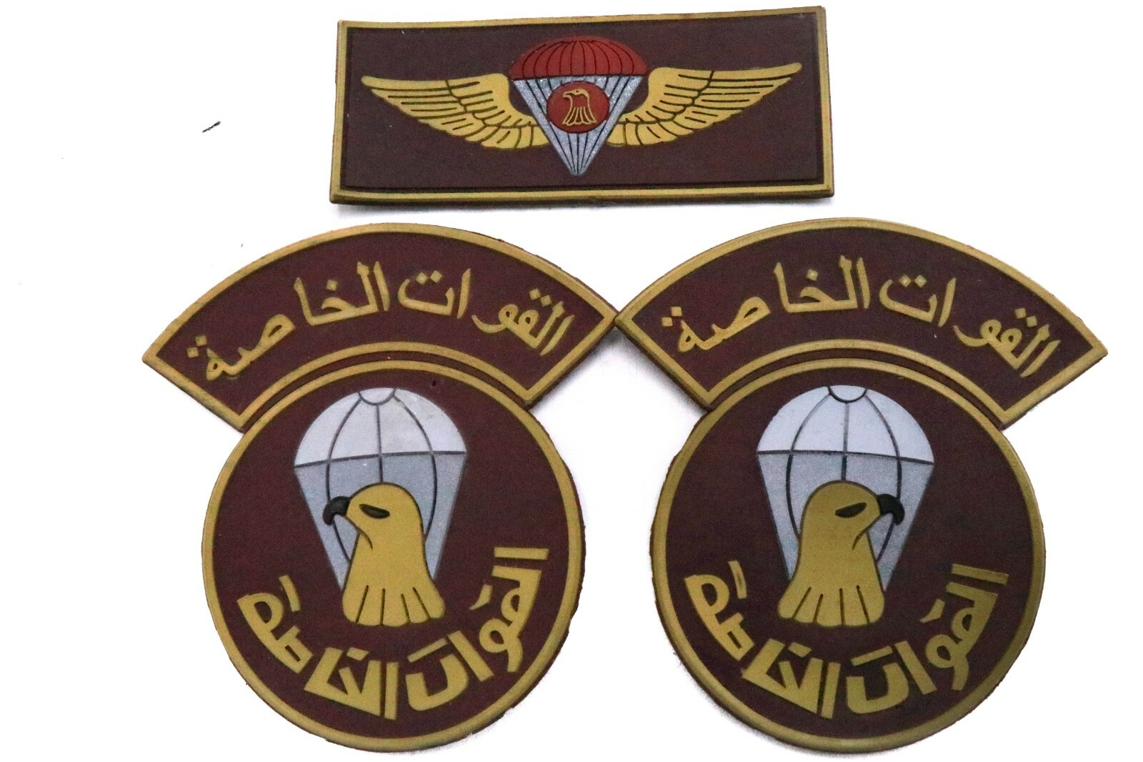 Original Desert Storm / OIF Iraq Bringback - Iraqi 2012 Special Forces Patch Set