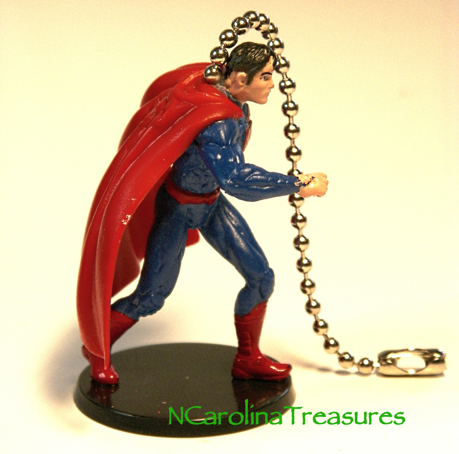 WONDERFUL SUPERMAN DC COMICS CEILING FAN CHAIN LIGHT SWITCH PULL NEW