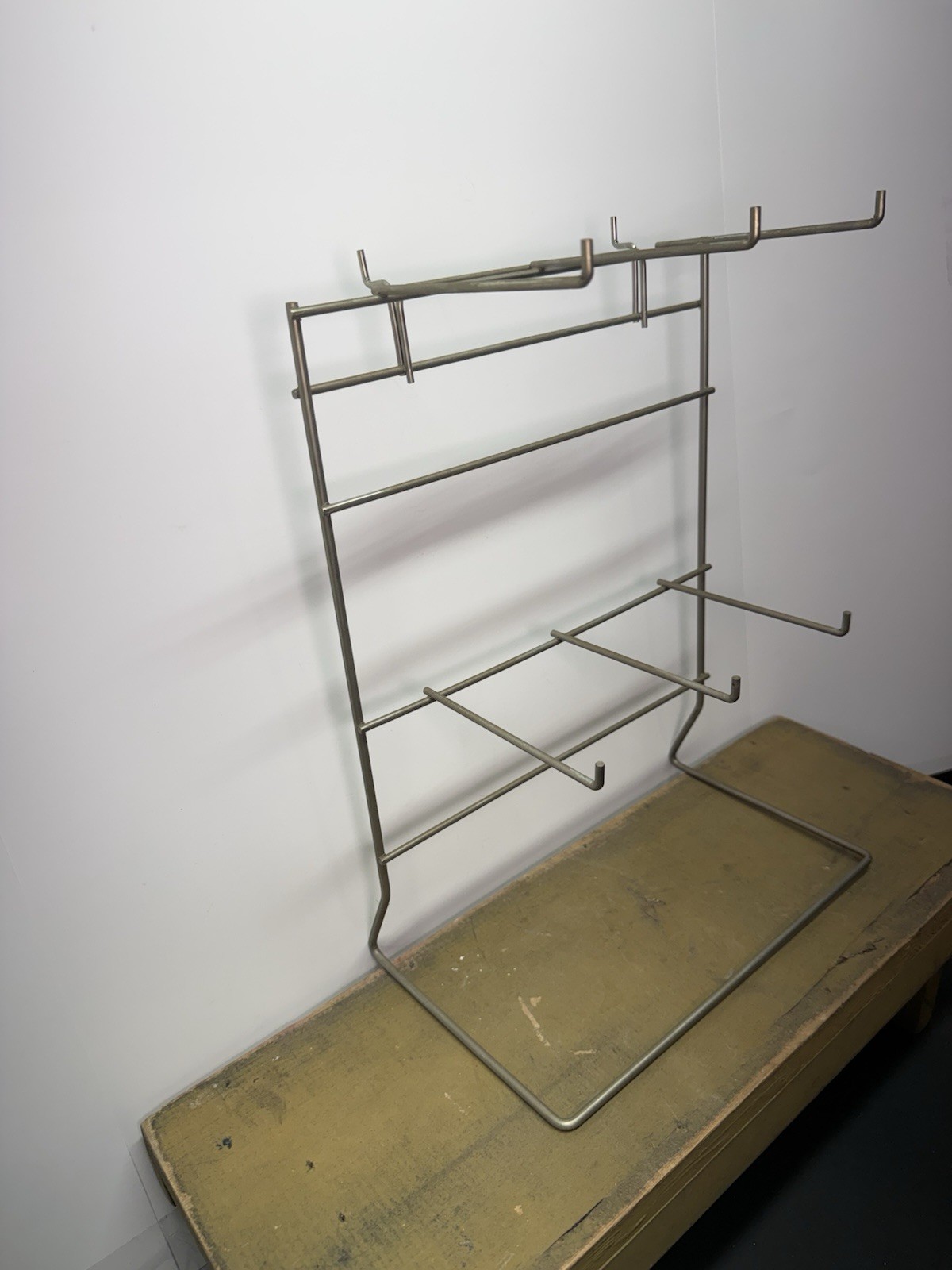 Vintage PEG BOARD TOOL DISPLAY RACK Or Stand Alone