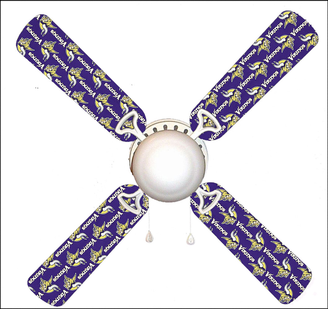 NFL Minnesota Vikings Football 42" Ceiling Fan with Light Kit