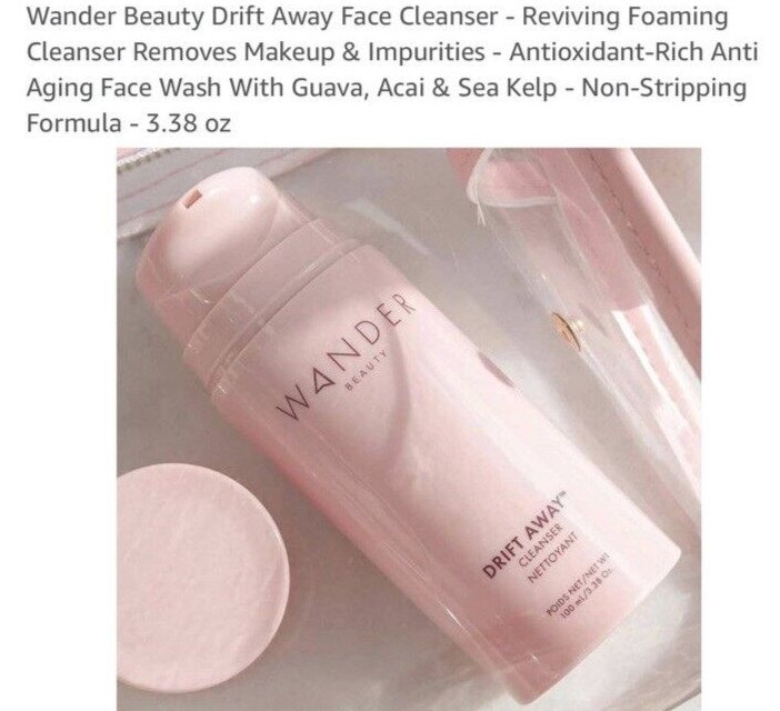 Wander Beauty DRIFT AWAY CLEANSER...3.38 oz