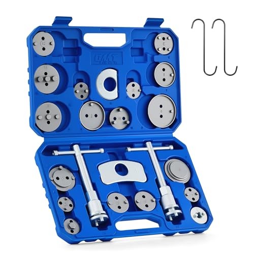 Brake Caliper Compression Tool Set, Heavy Duty Brake Piston Compressor 24pc