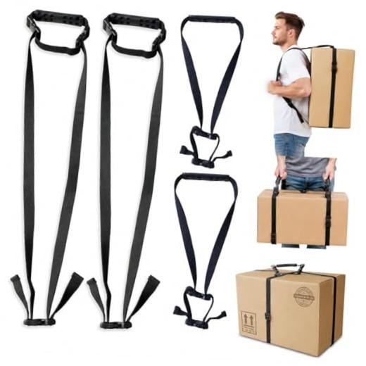 Moving Straps Carry Strap Lifting with Handle for 1 or 2 Mover | 73 inches