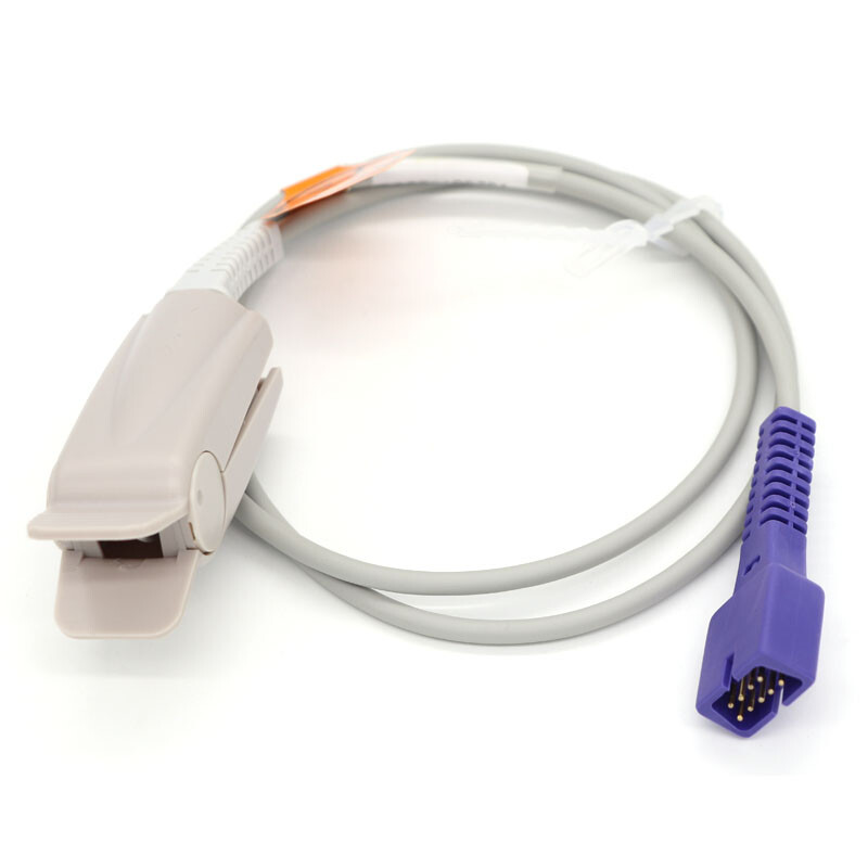 #Compatible For DS-100A Oximax Finger Clip SpO2 Sensor Blood Oxygen Probe DB9