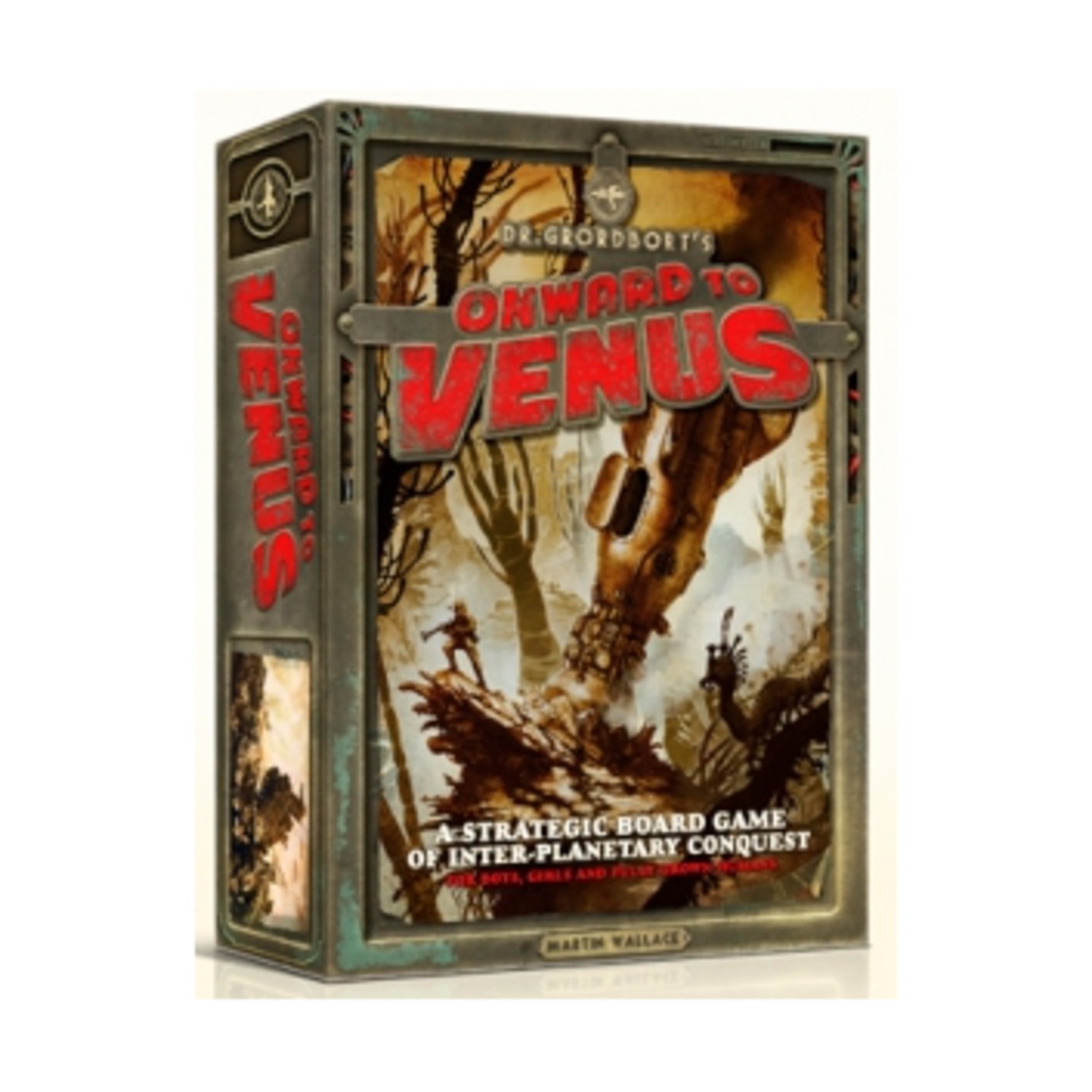 Treefrog Boardgame Onward to Venus Box SW (New)