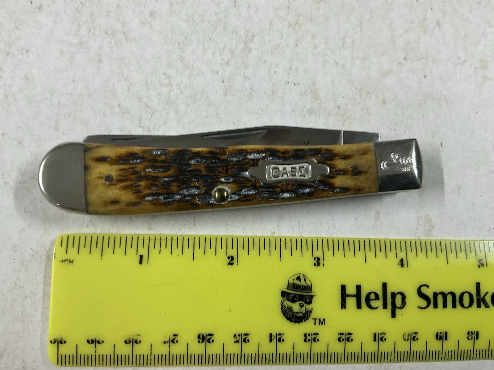 Case XX Trapper 80th Anniversary of Russell Boulevard Plant Antique Bone