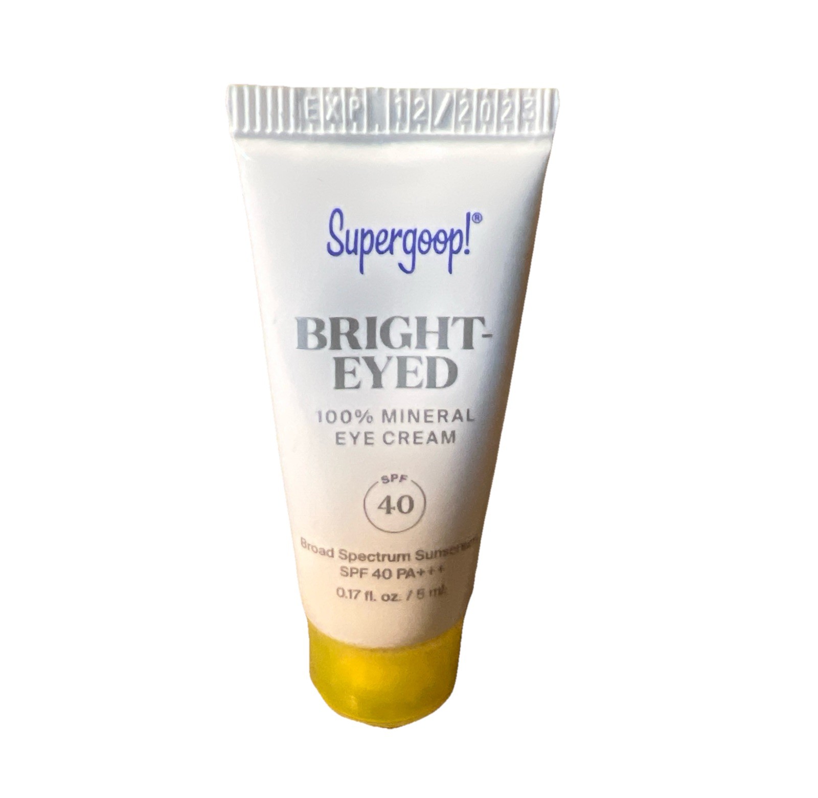 Supergoop! Bright-Eyed 100% Mineral Eye Cream SPF 40 Broad Spectrum Sunscreen