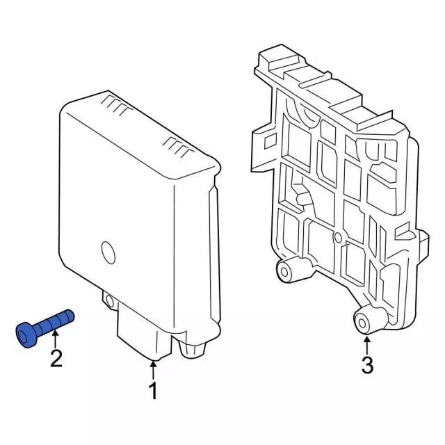 Genuine Ford Blind Spot Detection System Warning Sensor Bolt W505563-S437
