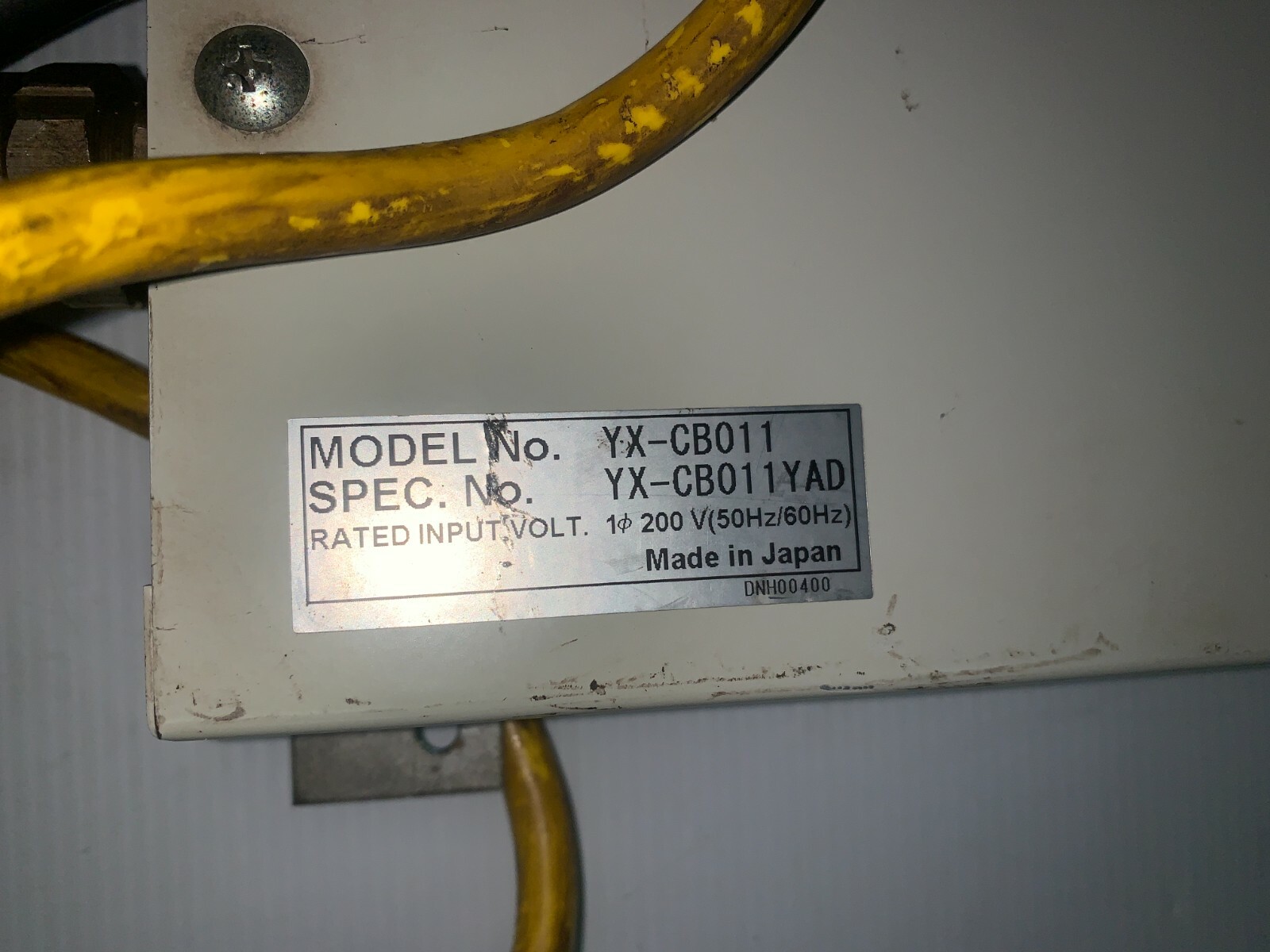 Panasonic Remote Weld Controller # YD-00DFS1 w/#YX-CB011 Interfacre