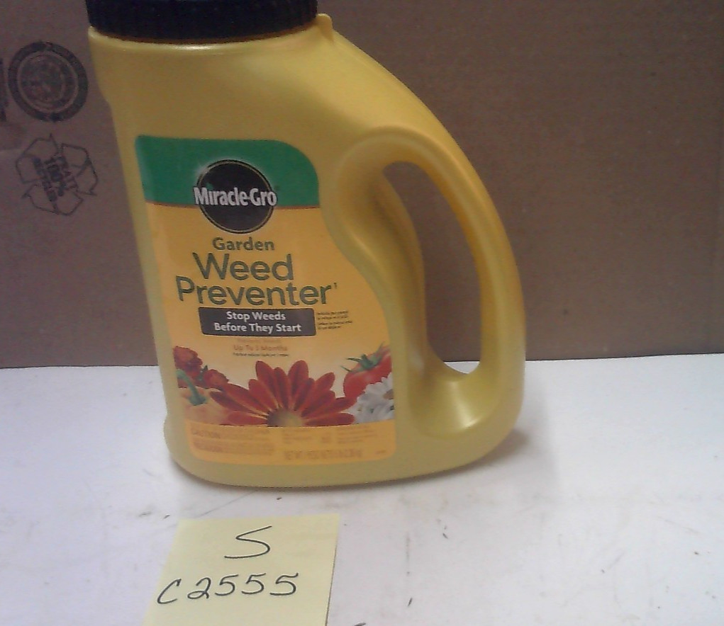 MIRACLE GRO 5 LB GARDEN WEED PREVENTER