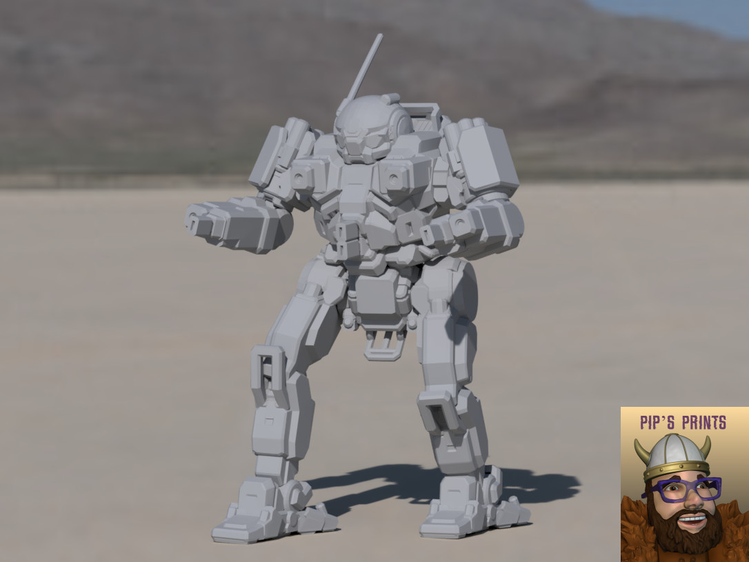 FS9-A Firestarter Alternate Mech Model For Battletech 6mm-10mm-15mm