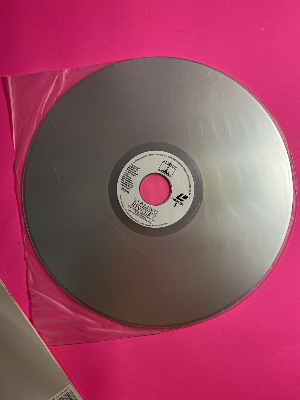 Sibling Rivalry (Laserdisc, 1991)