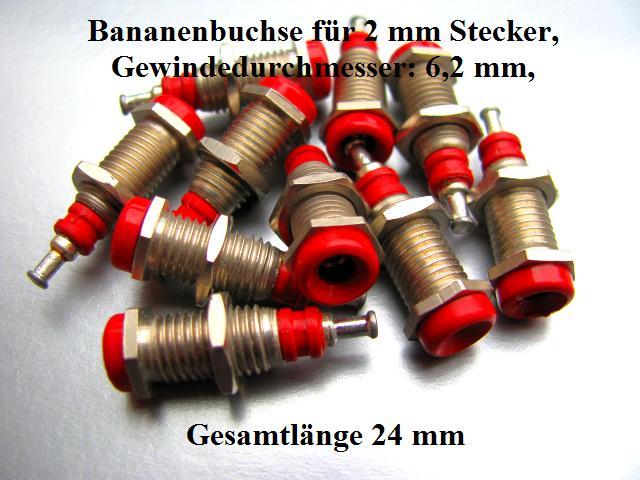Amphenol 4pcs Connector Accessories Banana Sockets 2mm Silver Plated Springy
