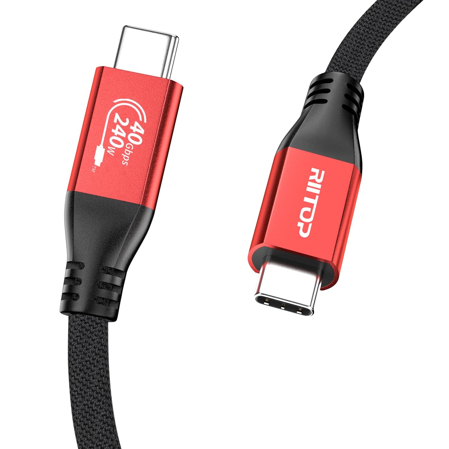 240W USB4 Cable 3.3ft 40Gbps 8K Video PD 3.1 Charging for MacBook XPS