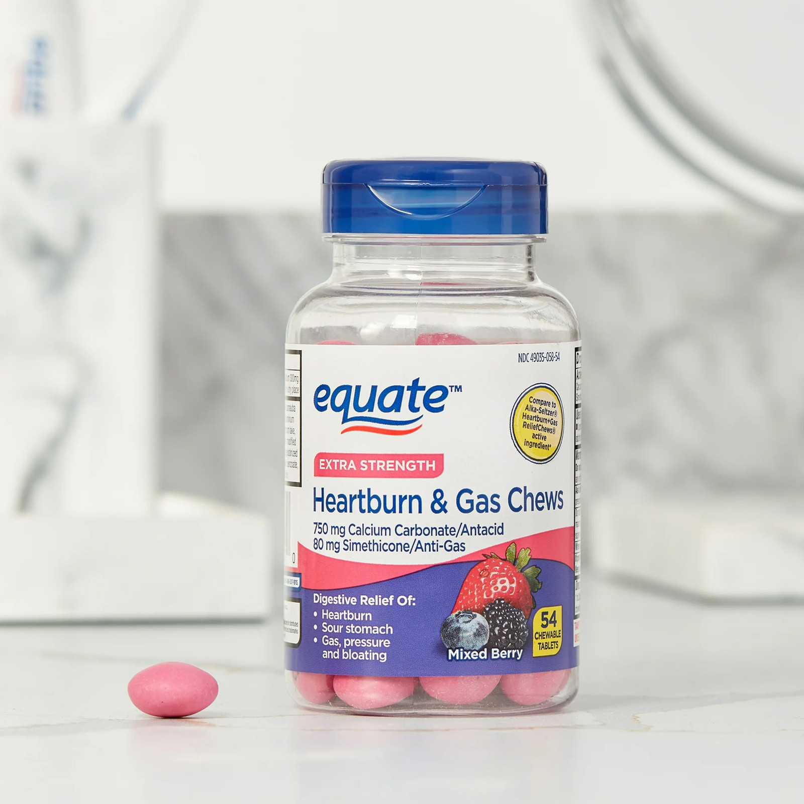Heartburn Relief Chews Mixed Berry