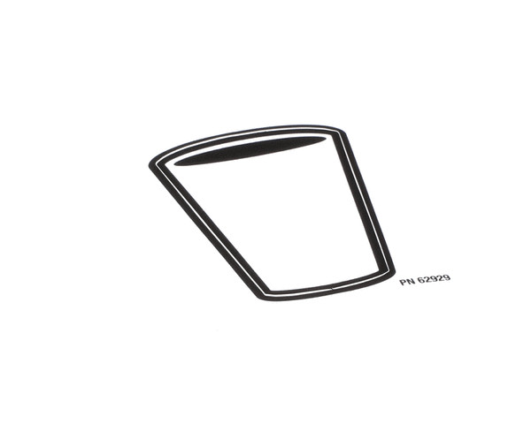 62929 Grindmaster Cecilware Decal,Cup Placement Genuine OEM GM62929