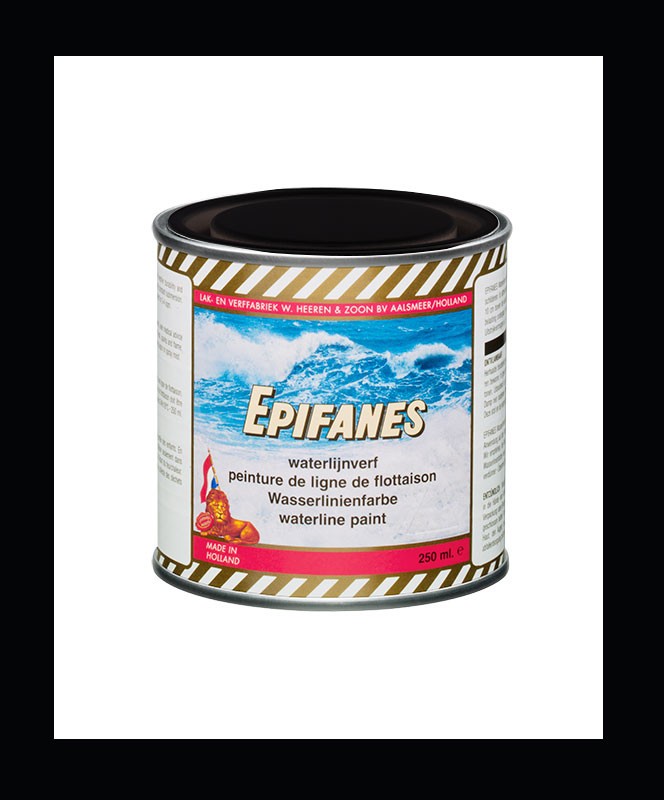 Epifanes WLP019.250 Waterline Paint Black 250 ml.