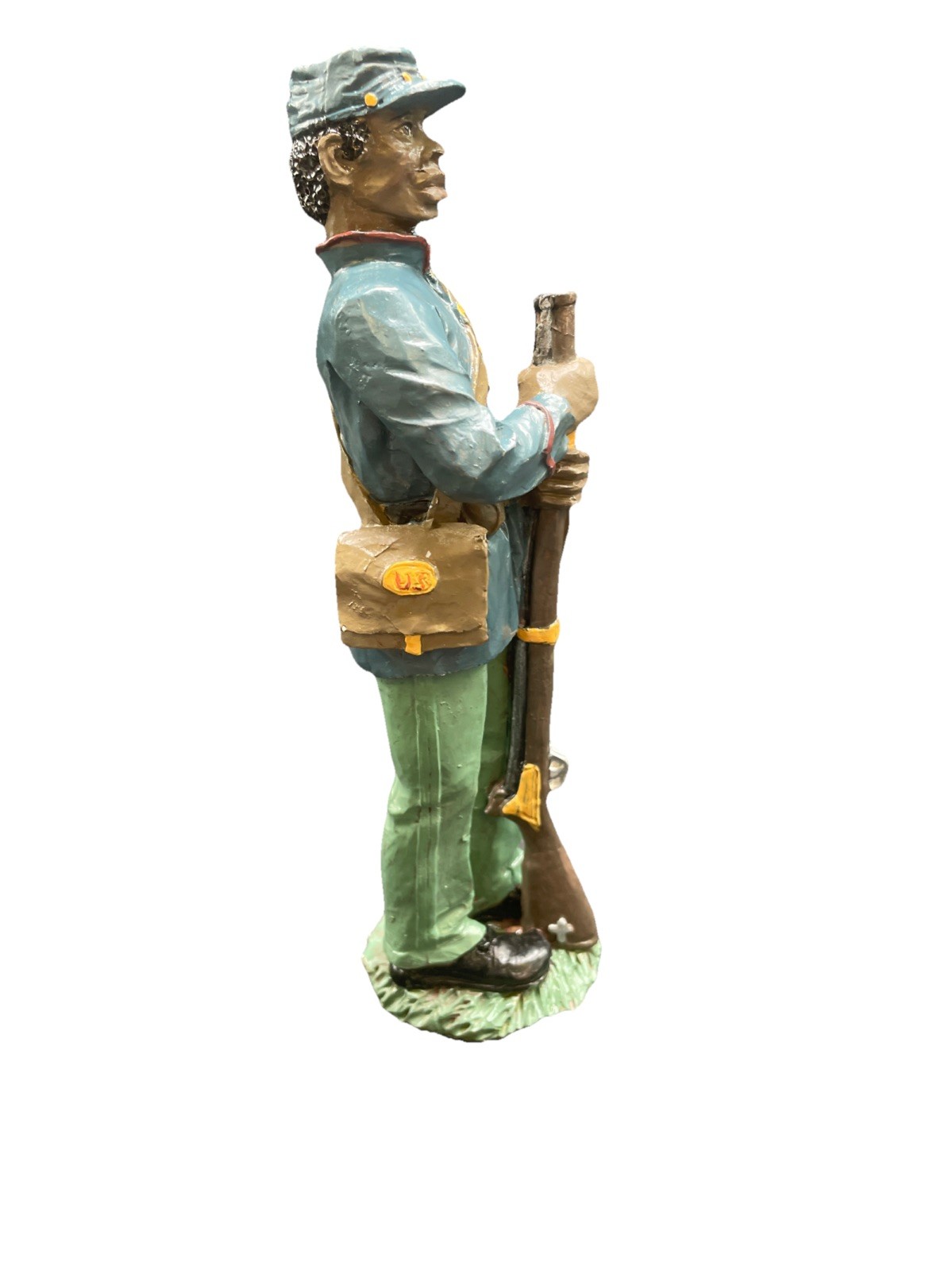 Civil War Soldier Figurine 8.25"