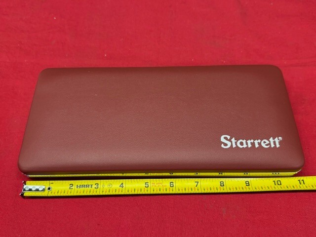 Starrett S909ZZ Steel/Vinyl Case ONLY for Basic Precision Measuring Tool Set