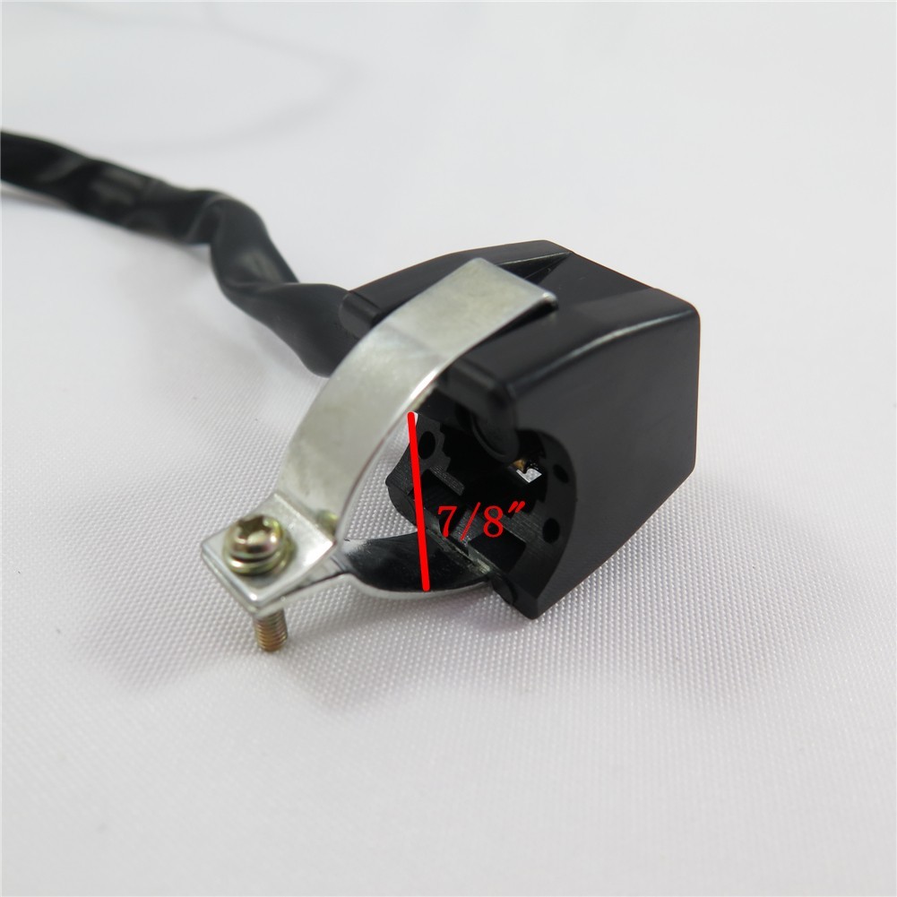 Universal 7/8" Handlebar Starter Switch Push Button For ATVs Scooter Snowmobile