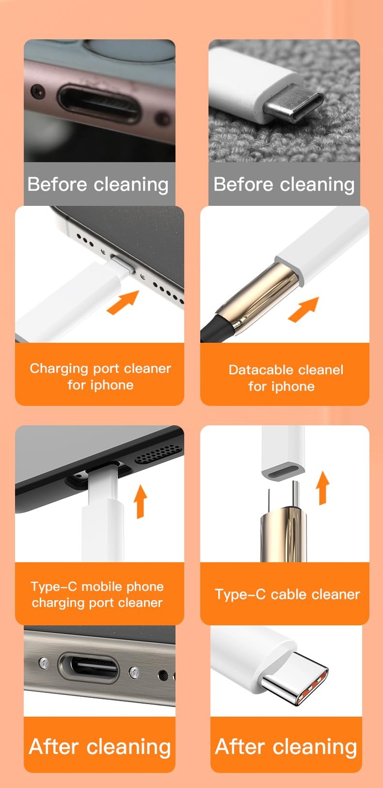 32-in-1 Electronics Cleaning Kit for Phone, Earbuds, Keyboard & Camera Lens