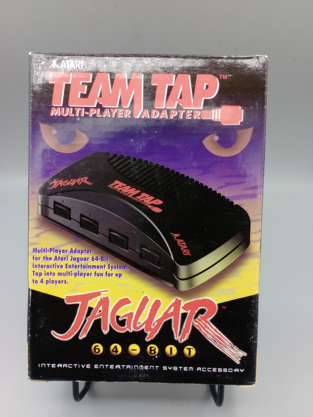 TEAM TAP Atari Jaguar Multi Player Adapter For Jaguar 64-Bit - NIB