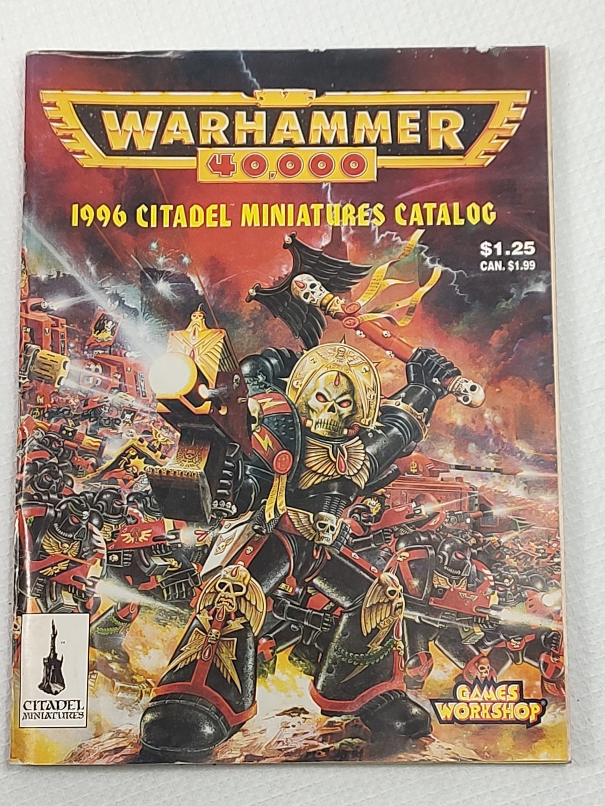 Games Workshop 1996 Citadel Miniatures Catalog Good Shape Warhammer 40K WFB